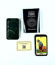 Мини Таро Райдера Уэйта Классическое. 78 + 2 карты с инструкцией матовые, белый срез, фото 3