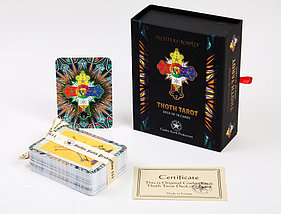 Таро Алистера Кроули Thoth Tarot. 78 карт, софтач издание в подарочном боксе, фото 2