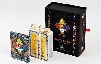 Таро Алистера Кроули Thoth Tarot. 78 карт, софтач издание в подарочном боксе, фото 3