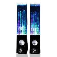 Водные колонки "Поющие фонтаны" Dancing water Speakers" (черный)