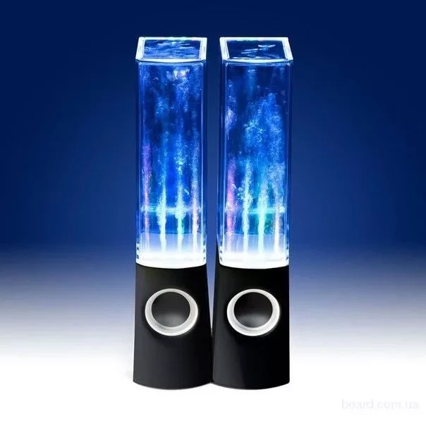 Водные колонки "Поющие фонтаны" Dancing water Speakers" (черный) - фото 3 - id-p218292361