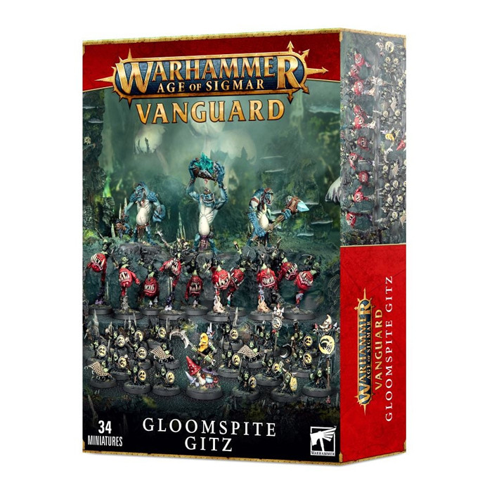 Warhammer: Авангард Сумрачные Поганцы / Vanguard Gloomspite Gitz (арт. 70-02)