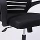 Кресло поворотное LARS, пластик,сетка (чёрный), фото 6