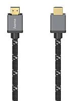 Кабель Hama H-205238 00205238 ver2.1 HDMI HDMI 1м серый/черный (упак.:1шт) плоский