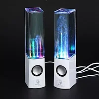 Водные колонки "Поющие фонтаны" Dancing water Speakers" (белый)