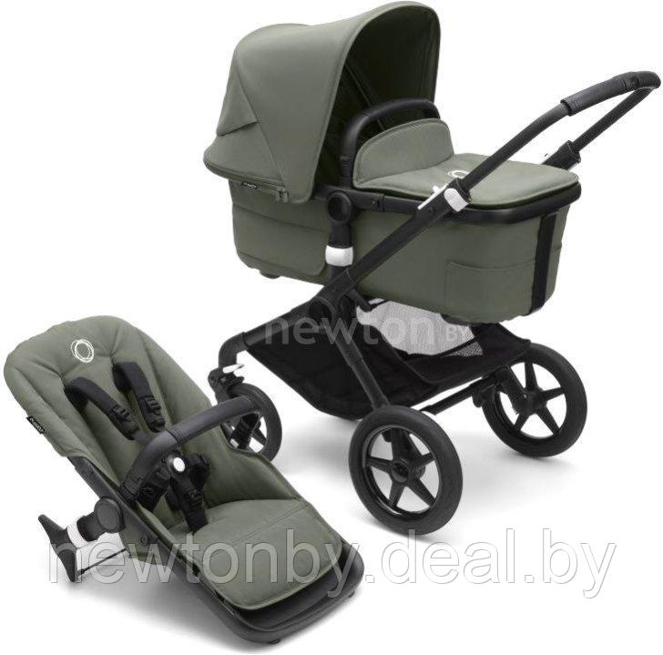 Универсальная коляска Bugaboo Fox 3 (2 в 1, black forest green/forest green) - фото 1 - id-p210944138