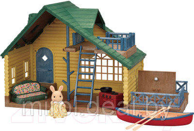 Кукольный домик Sylvanian Families Коттедж с зеленой крышей / 5610 - фото 1 - id-p218298799