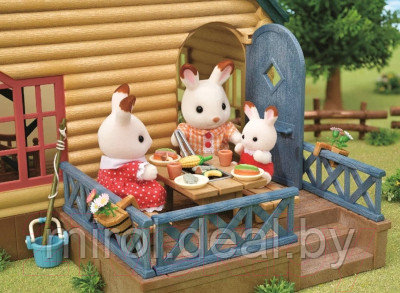 Кукольный домик Sylvanian Families Коттедж с зеленой крышей / 5610 - фото 10 - id-p218298799