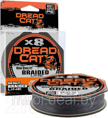 Леска плетеная Konger Dread Cat X8 Black 300м 0.30мм / 865000088 - фото 2 - id-p218298807