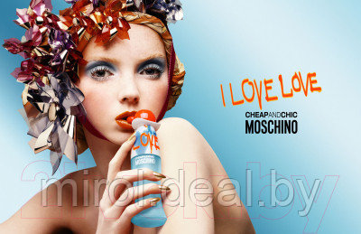 Туалетная вода Moschino Cheap and Chic I Love Love - фото 3 - id-p218299480