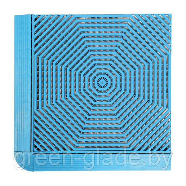 Бордюр для модульного покрытия Helex 2шт голубой - фото 1 - id-p3375495