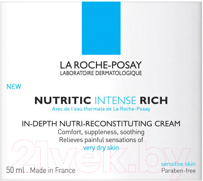 Крем для лица La Roche-Posay Nutritic Intense Riche для сухой кожи - фото 4 - id-p218304801