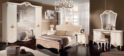 Комплект мебели для спальни ФорестДекоГрупп Инесса-5С - фото 1 - id-p218303670