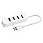 USB разветвитель Xiaomi Line Splitter (JGQ4007CN), гнезда: 4xUSB3.0 + Type-C (для дополнительного питания), фото 2