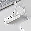 Разветвитель USB ХАБ 4 порта Xiaomi USB 3.0 Line Splitter JGQ4007CN/XMFXQ01QM, 4xUSB3.0 + TypeC, фото 3