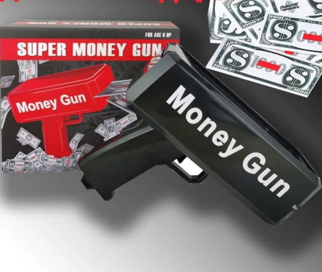 Денежный пистолет Super Money Gun - фото 3 - id-p218314954