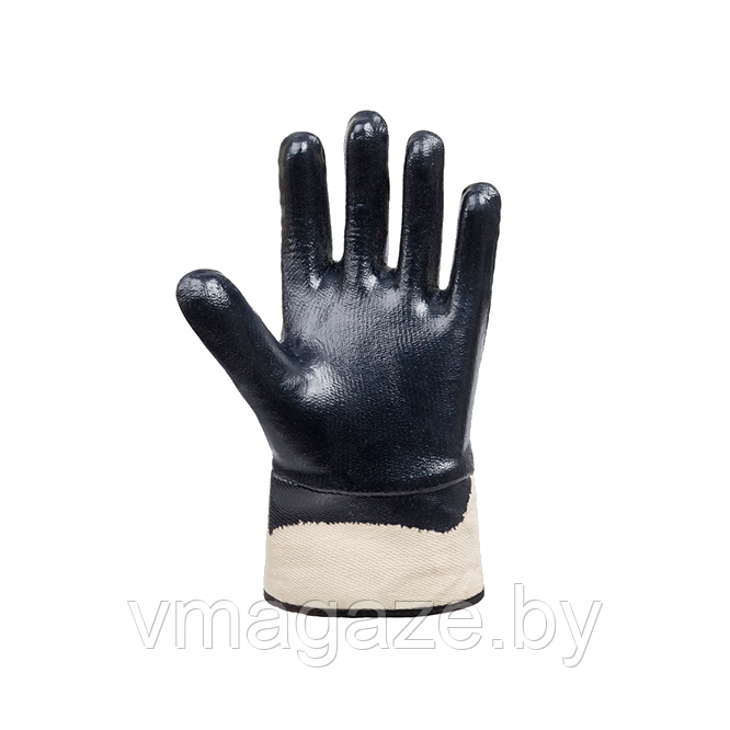 Перчатки х/б с нитриловым покрытием Икс Мурена К70 (цвет черный) - фото 2 - id-p218318988