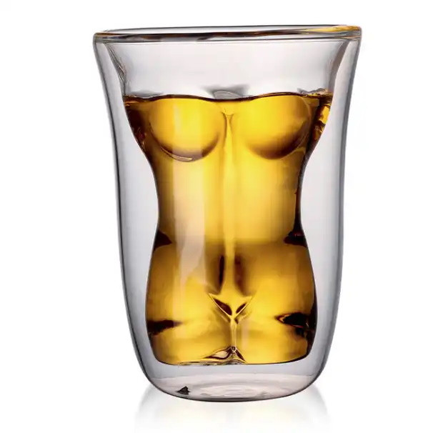 Стеклянный стакан Женское тело - фото 3 - id-p218318984