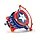 Гидрогелевый щит Капитан Америка Capitan Amerika стреляет водяными пулями/орбиз Стреляющее оружие супергероя, фото 2