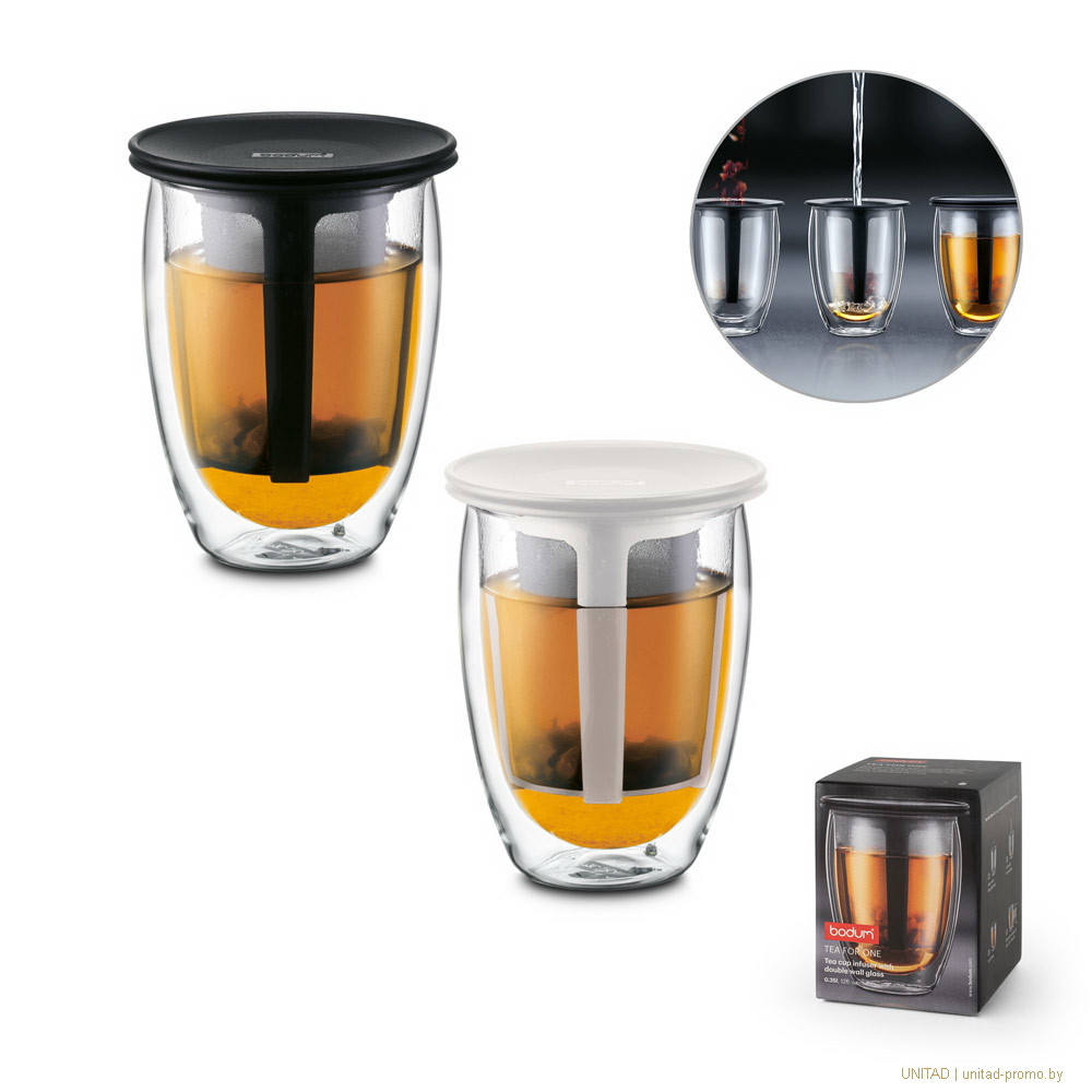 Bodum POUR OVER термокружка с фильтром 350ml