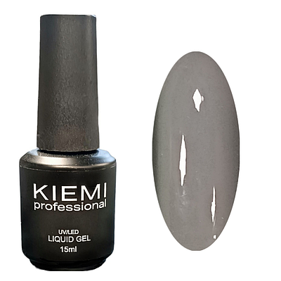 Жидкий гель KIEMI, серия LIQUID GEL, 15 мл, Noir