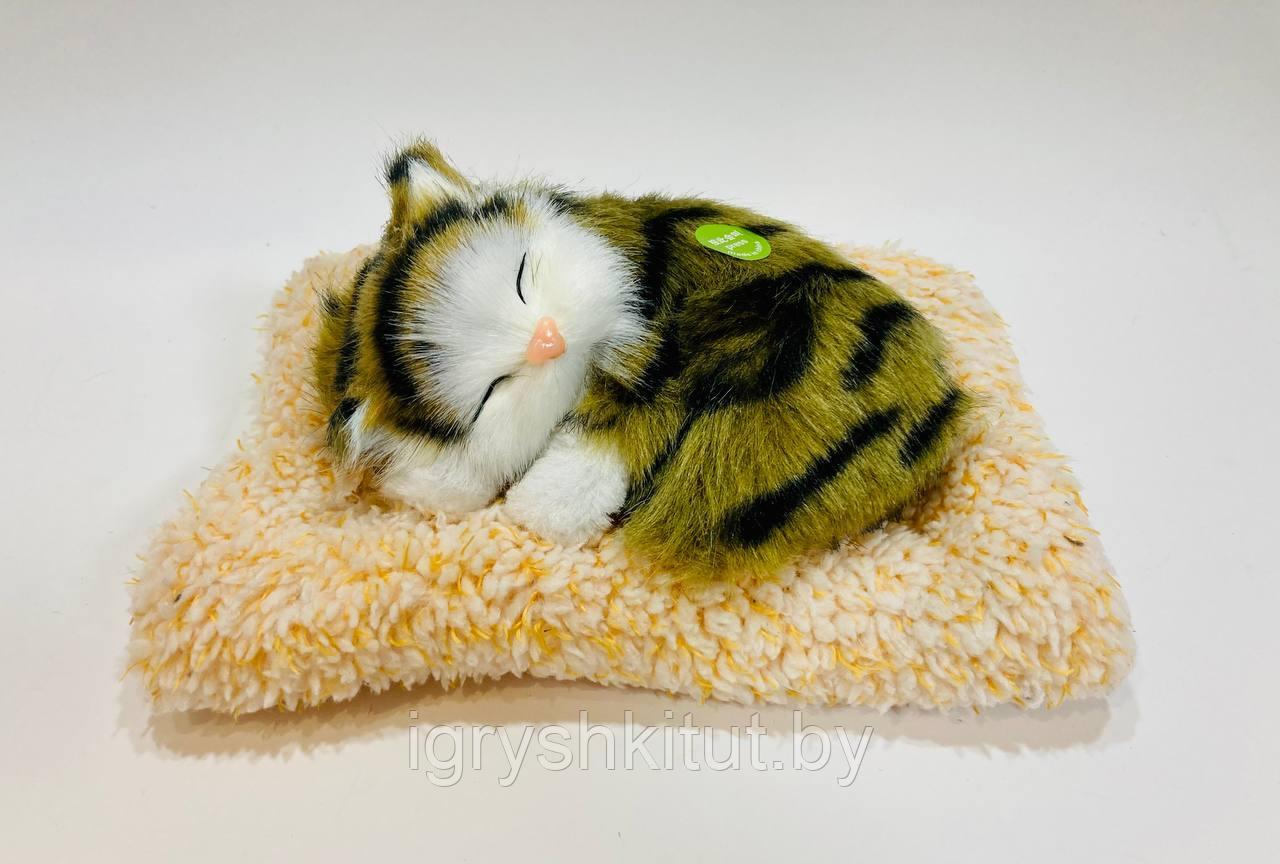 Игрушка Пушистый котик на подушке, арт.BT2304040 - фото 1 - id-p218319489