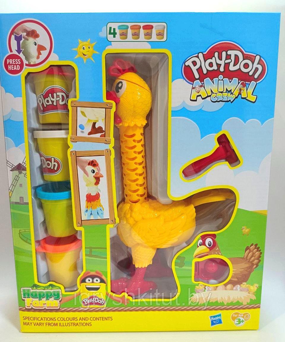 Набор для лепки Play-Doh Курочка Чудо в перьях, аналог Плей-До