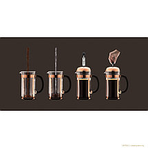 Bodum френч-пресс CHAMBORD COPPER 1000 ml, фото 3