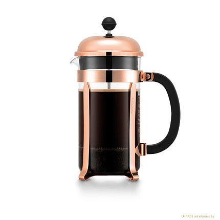 Bodum френч-пресс CHAMBORD COPPER 1000 ml, фото 2
