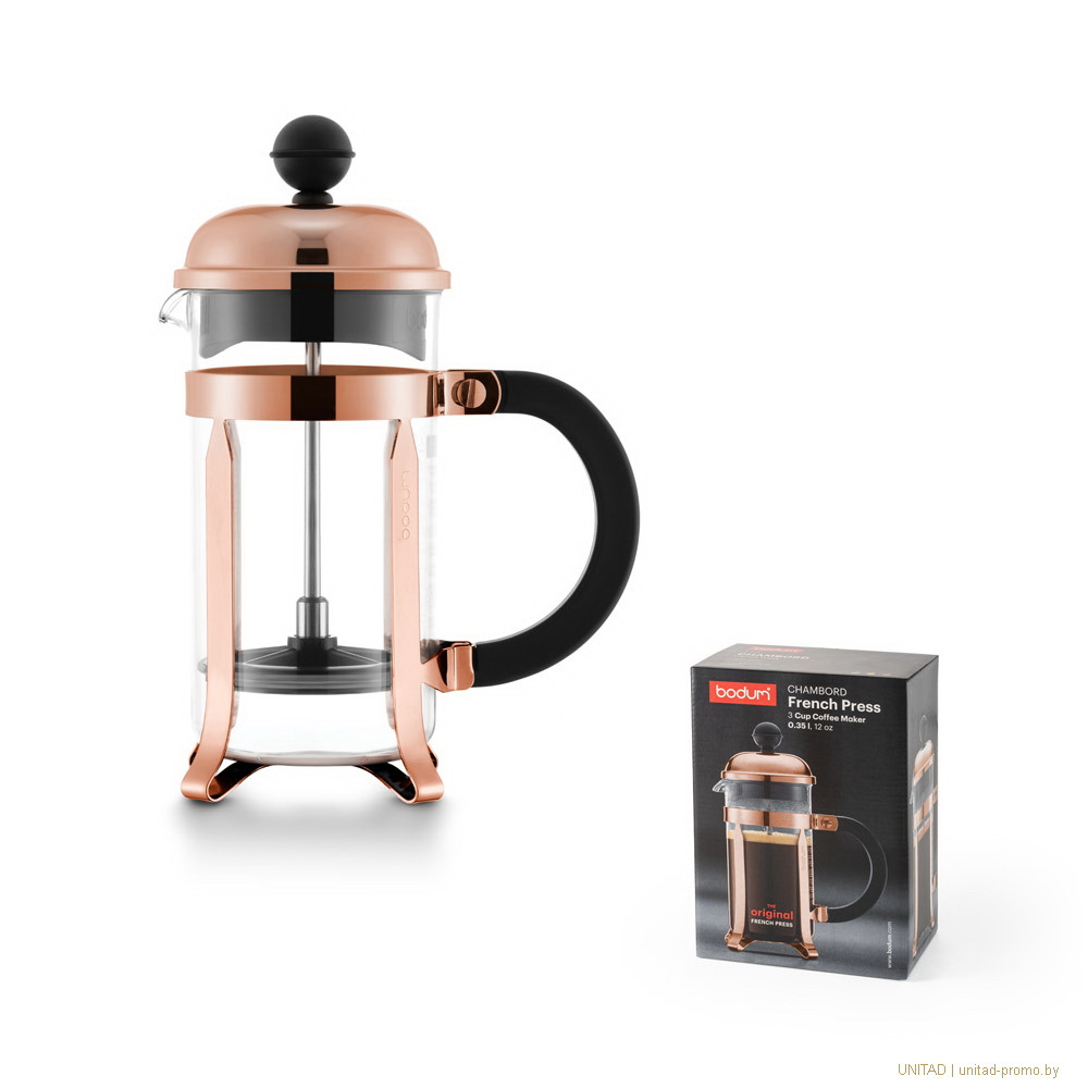 Bodum френч-пресс CHAMBORD COPPER 350 ml