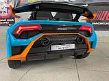 Детский электромобиль RiverToys Lamborghini Huracan STO E888EE (синий), фото 5