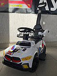 Детский толокар RiverToys F003FF-P (белый) BMW, фото 2