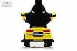 Детский толокар RiverToys F003FF-P (желтый) BMW, фото 3