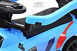 Детский толокар RiverToys F003FF-P (синий) BMW, фото 4