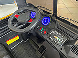 Детский электромобиль RiverToys K777AM (синий) Mercedes Полноприводный, фото 4
