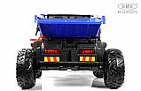 Детский электромобиль RiverToys K777AM (синий) Mercedes Полноприводный, фото 6