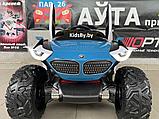 Детский электромобиль RiverToys K888AM (синий) BMW, фото 3