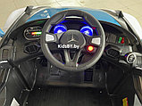 Детский электромобиль RiverToys K888AM (синий) BMW, фото 5