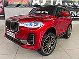 Детский электромобиль RiverToys K070PX (красный глянец) BMW Полноприводный Двухместный, фото 2