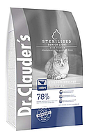 Dr. Clauders High Premium Sterilised/Senior/Light,сухой корм для стерилизованных кошек 10 кг (Германия)