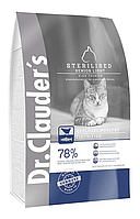 Dr. Clauders High Premium Sterilised/Senior/Light,сухой корм для стерилизованных кошек 400г (Германия)