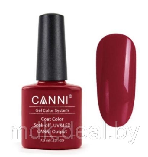 Гель-лак (шеллак) Canni №27 Dark Red 7.3ml