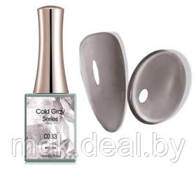 Гель-лак Canni Cold Gray 16ml C033 (с)