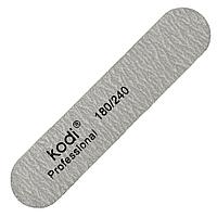 Пилочка для натуральных ногтей KODI "прямая" 180/240 (короткая 9см)