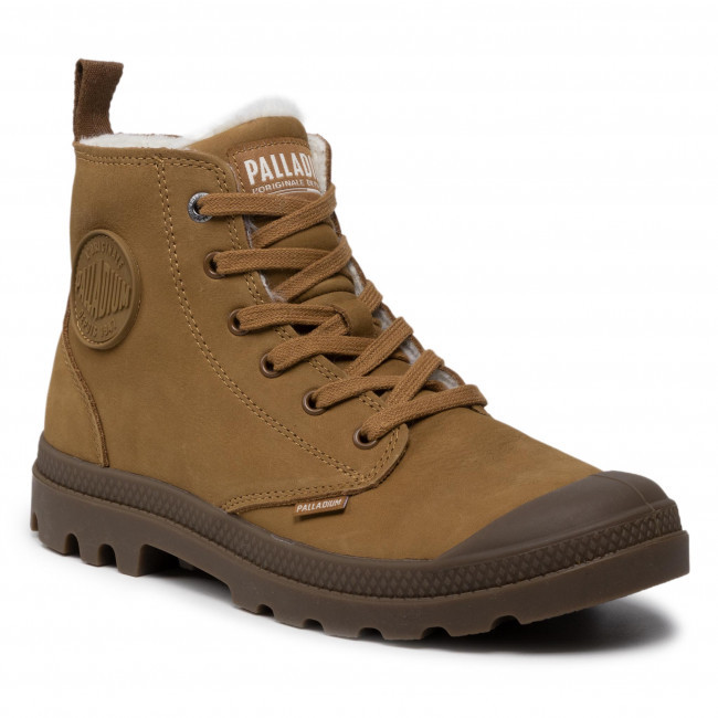 Ботинки мужские Palladium Pampa Hi Zip WL красное дерево