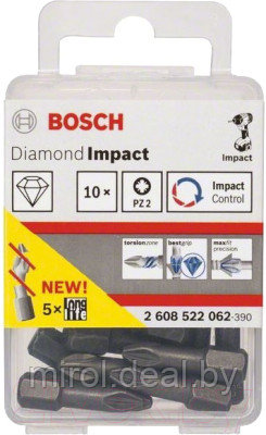 Набор бит Bosch 2.608.522.062 - фото 1 - id-p218325203