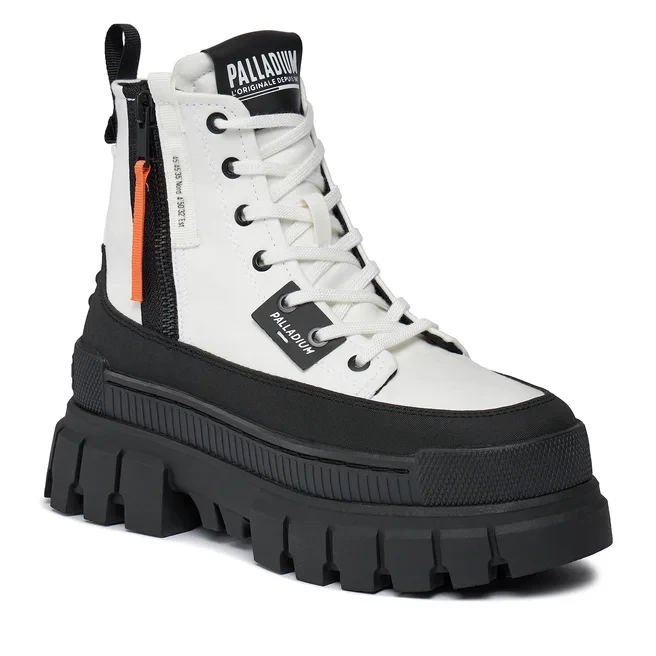 Ботинки женские Palladium REVOLT BOOT ZIP TX белый 98860-116 - фото 3 - id-p218323968