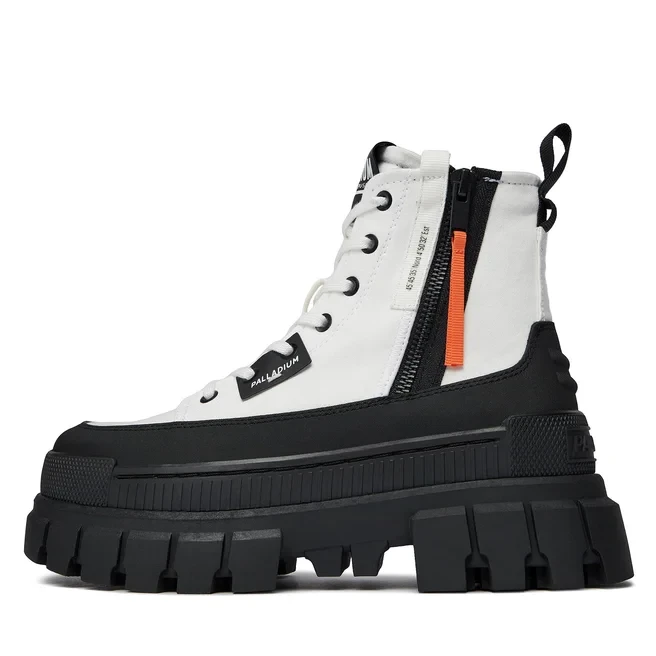 Ботинки женские Palladium REVOLT BOOT ZIP TX белый 98860-116 - фото 2 - id-p218323969