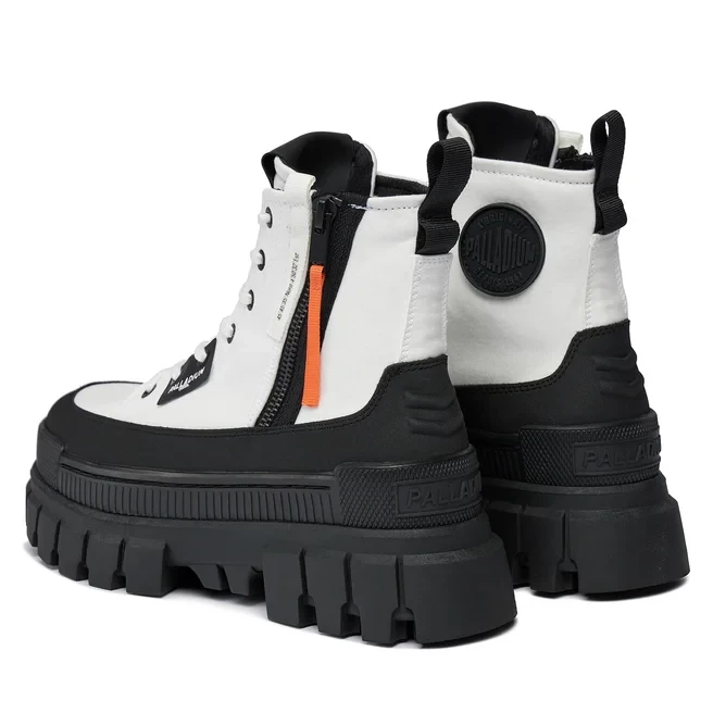 Ботинки женские Palladium REVOLT BOOT ZIP TX белый 98860-116 - фото 4 - id-p218323970