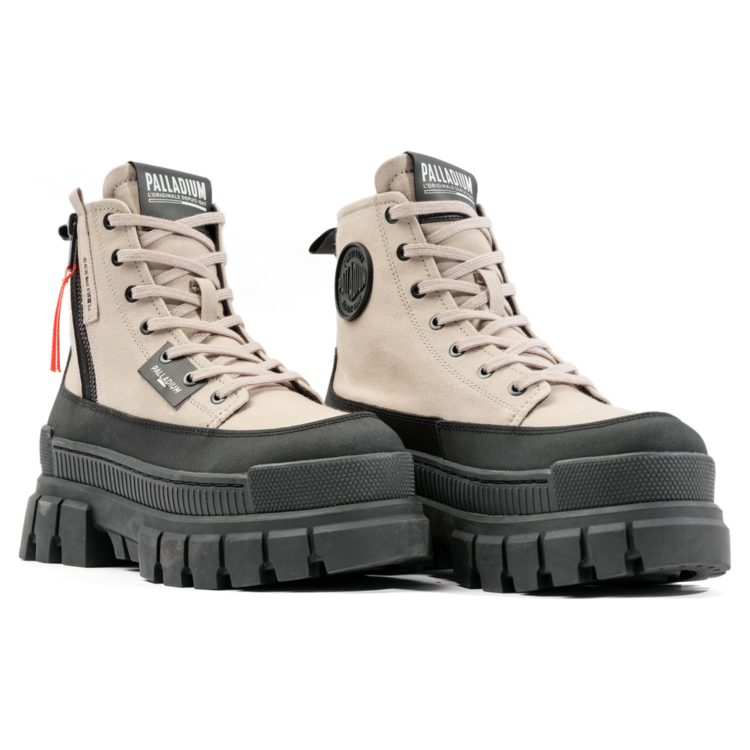 Ботинки женские Palladium REVOLT BOOT ZIP TX бежевый 98860-270 - фото 4 - id-p218323973